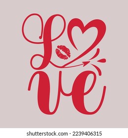 Valentine design, love design svg