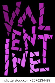 valentine. design phrases for t-shirts. romantic color.
