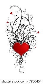Valentine design - vector  illustration