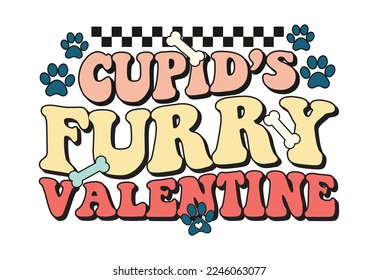 Valentine dog, Retro Dog Valentine Quote