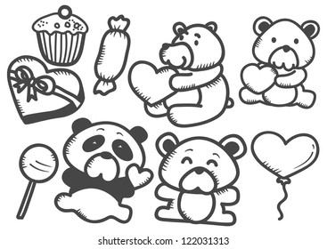 valentine doodle
