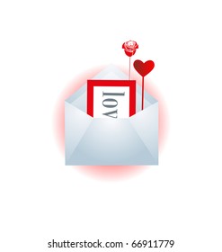 valentine envelope