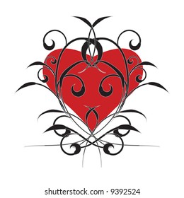 Valentine floral design