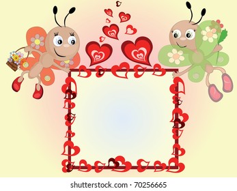 Valentine frame