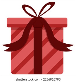 Valentine Gift Box With Ribbon