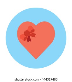 Valentine Gift Vector Icon