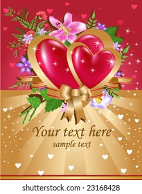 valentine greeting card
