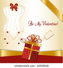 Valentine greeting card