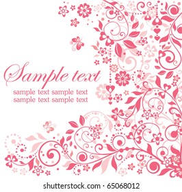 Valentine greeting card