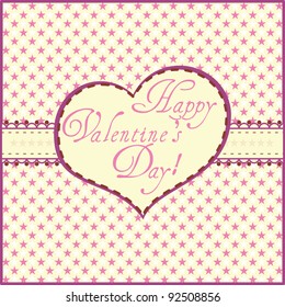 Valentine Greeting Card