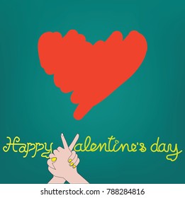 valentine greeting card background texture