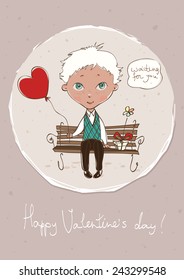 Valentine Greeting Card Design