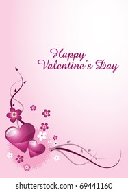 Tarjeta de felicitaciones de San Valentín