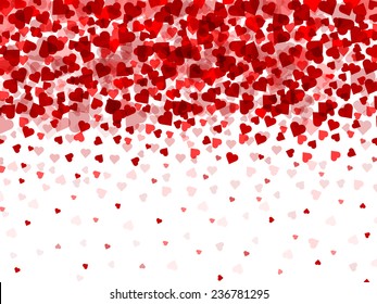 Fondo de corazón de San Valentín