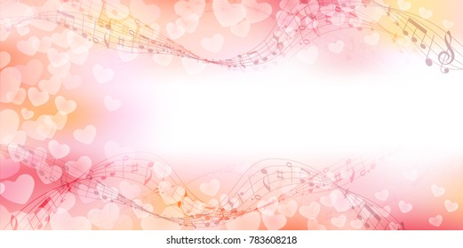 Valentine Heart Cute Background