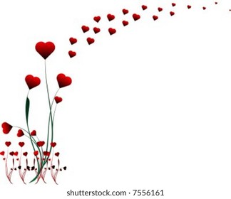 Valentine heart design