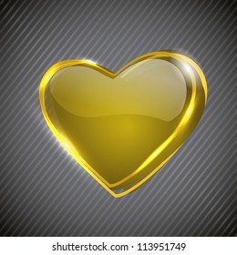 Valentine Heart for friendship. EPS 10.