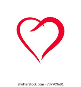 Valentine heart  love vector