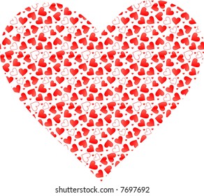 Valentine with heart and my own swatch
