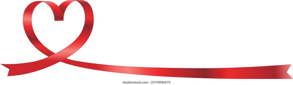 Valentine Heart Ribbon Web graphics