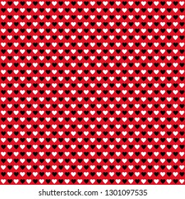 Valentine Heart Seamless Pattern