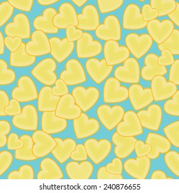Valentine heart seamless pattern background Love 
