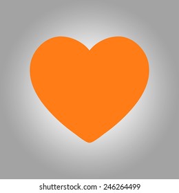 Valentine heart simbol.
