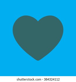Valentine heart simbol.