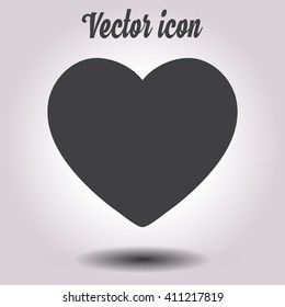 Valentine heart simbol.