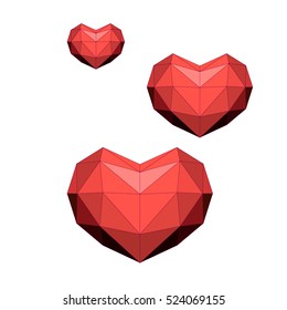 Valentine heart simbol.