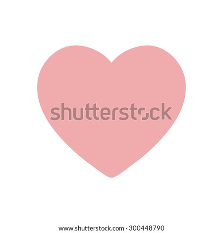 Valentine heart simbol.