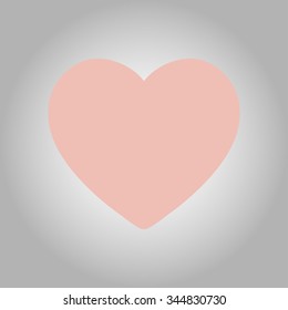 Valentine heart symbol.