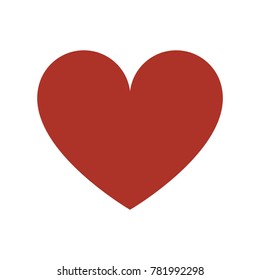 Valentine heart symbol vector
