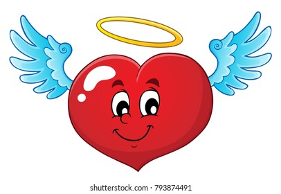 Imagen de tema del corazón de San Valentín 4 - ilustración vectorial eps10.