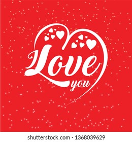 valentine heart vector