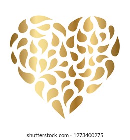 
    Valentine heart vector design element 