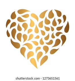 
    Valentine heart vector design element 
