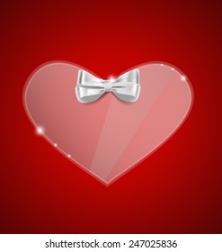 Corazón de San Valentín. Ilustración vectorial