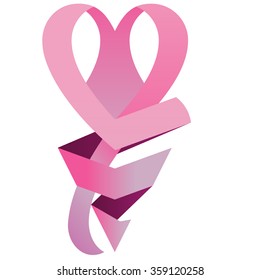 Valentine Heart. Vector illustration.