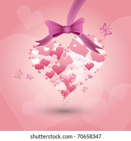corazones valentinos