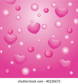 valentine hearts background