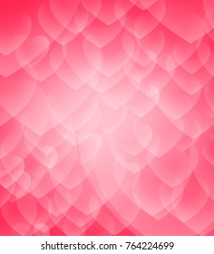 Valentine hearts background