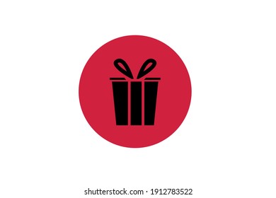 Valentine Icon Gift Solid Color 
