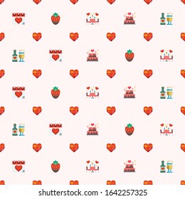 valentine icon illustration isolated vector sign symbol for wedding for gift for pettern