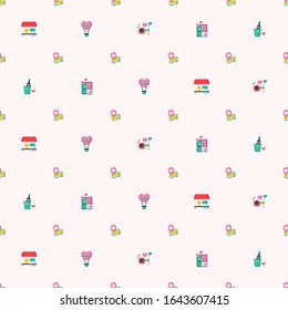 valentine icon illustration isolated vector sign symbol for wedding for gift for pettern