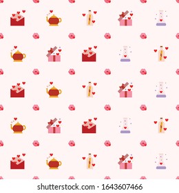valentine icon illustration isolated vector sign symbol for wedding for gift for pettern
