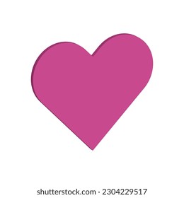 valentine icon and love icon vector illustration logo design
