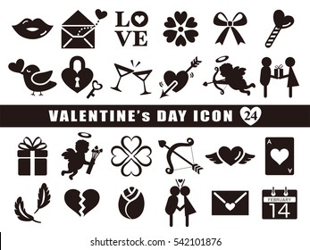 Valentine icon set