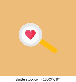 Valentinsymbol. Bei diesem Design geht es um Dekorationen, die bei Valentinstag verwendet werden.