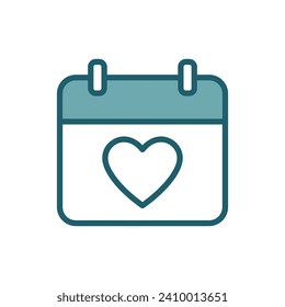 valentine icon vector design template simple and clean